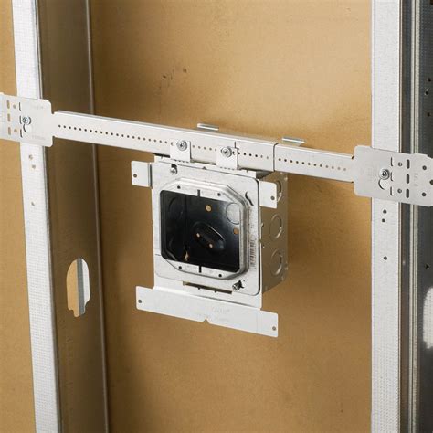 how to use electrical box mounting brackets|caddy electrical box support brackets.